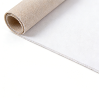 Toile vierge tendue sur châssis 28-320cm, rouleau de toile de lin grande taille haute densité non poreuse pour peinture acrylique et à l'huile, personnalisable