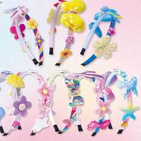 Kit de fabrication de bandeaux bricolage belle fille dessin animé papillon décoration cheveux accessoires pour enfants