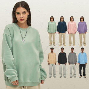 Hoge Kwaliteit 360G Gsm Pluche En Verdikte Draad Ronde Hals Trui Ronde Hals Groothandel Katoen Cottoncustom Hoodie <span class=keywords><strong>Sweatshirt</strong></span> - Product Image 3