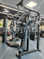 Équipement de musculation de salle de sport série SM NTS, machine à extension dorsale, machine à traction latérale, machine à traction latérale à charge par broche, machine à traction basse