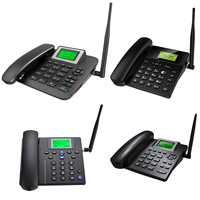 4GLTE固定ワイヤレス電話コードレスデスクトップ電話サポートWIFIホットスポットVOLTE、ビジネスホーム用デュアル2G3GSimカード付き