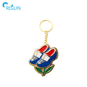 Llavero de fábrica con bandera de Holanda, Amsterdám, molino de viento, tulipán, zapatos, <span class=keywords><strong>queso</strong></span>, con logotipo personalizado, recuerdo. - Product Image 6