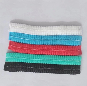 OEM Disposable Non-woven Strip Clip <strong>Cap</strong> Cleanroom Use Hair Net Disposable <strong>Mob</strong> <strong>Cap</strong> - Product Image 3
