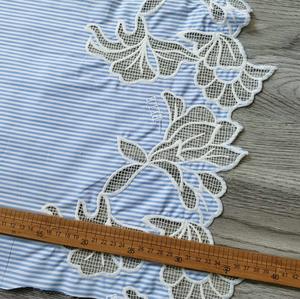 नई आगमन लक्जरी बुने हुए लुभावनी ब्रोकेड कपड़े लिनन/कपास डबल पक्षीय कढ़ाई फीता वीट महिलाओं के कपड़े पर्दे - Product Image 6