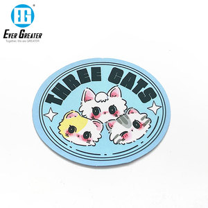 Autocollant dessin animé pour animaux de compagnie en gros prix d'usine Kawaii petit chat mignon Meme autocollant bricolage artisanat enveloppe décoration étanche - Product Image 5
