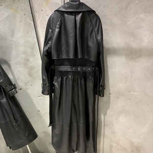 Casual Original chaqueta de cuero personalizado ropa de cuero largo chaqueta de cuero real de las mujeres - Product Image 2