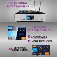 Berase Amplifier suara audio 3-in-1, amplifier daya profesional menggunakan ruang pesta Karaoke