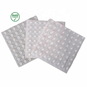 Tùy chỉnh chống trượt siêu mỏng bội sao lưu sốc dính Ghế bàn Bàn rung miếng đệm <span class=keywords><strong>Silicone</strong></span> cao su chân chân cao su Pad - Product Image 2