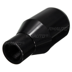 Universal 5 Speed Aluminum Manual <b>Gear</b> Stick Lever Shift Shifter <b>Knob</b> JDM Black - Product Image 6