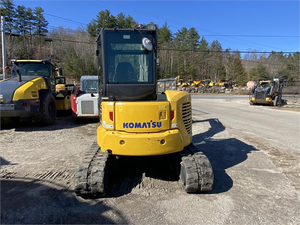 Excavatrice d'occasion Komatsu PC56, excavatrice d'occasion à faible nombre d'heures de fonctionnement, mini-excavatrice d'occasion, moteur d'origine - Product Image 3