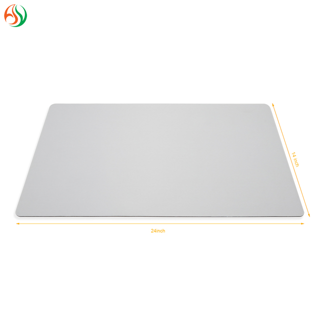 Wholesale Customizable Logo Blank Sublimation Mousepad 14x24 Inch Plain White Desk Pad for Computer Daily Gaming