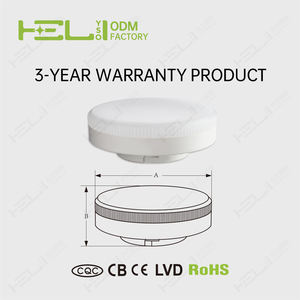 Gx53 के नेतृत्व में 12w गर्म सफेद प्रकाश के लिए कोई फ्लिकर यूएसबी वाई-फाई नियंत्रित स्पॉटलाइट 110 डिग्री ऊर्जा स्टार प्रमाणित - Product Image 4