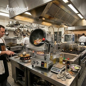 OULI - Máquina de <span class=keywords><strong>Cocina</strong></span> Automática Comercial Económica, Wok Semiautomático a Gas, <span class=keywords><strong>Robot</strong></span> Inteligente para Saltear, Multifuncional para Restaurantes - Product Image 1