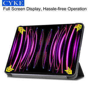 CYKE เคสแท็บเล็ตหนัง Pu สำหรับ Apple Ipad Pro 2022,เคสหลัง Pc แบบแข็งเปิด/ปิดหน้าจออัตโนมัติ12.9ใหม่ปี2022 - Product Image 4