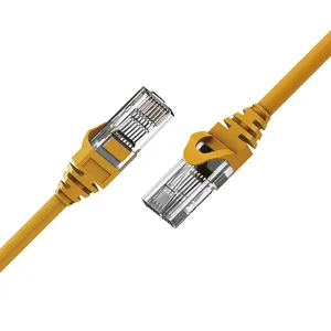 Preço de atacado 10m 4g lte gato 6 cat5e patch cord utp ethernet fio de cabo para celular dual sim telefone