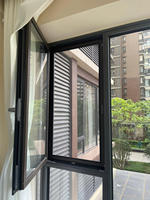 Puertas Interiores de Dormitorio Modernas Personalizadas de Primera Calidad con Ventanas Francesas, Aislamiento Acústico de Aleación de Aluminio, Vidrio Triple Aislante de Acero Inoxidable