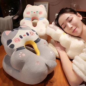 Almohada de siesta de animales de dibujos animados de bajo precio, dispositivo de sueño de mediodía de dibujos animados para niños, almohada para dormir para oficina de verano - Product Image 1