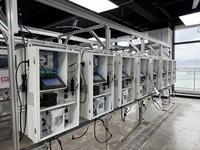 Analyseur en ligne multiparamètres de la qualité de l'eau en temps réel pour l'industrie YUANGAN YG-HBC/01 : Chlore libre, pH, Turbidité, TDS, Dissous