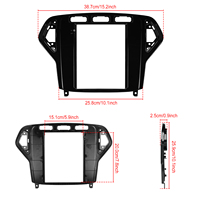 Autoradio Android Podofo 9,7'' pour Ford Mondeo 2007-2010 CarPlay Android Auto GPS WIFI FM RDS Vente en gros OEM Usine