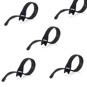 Riutilizzabile Nylon66 94V-<span class=keywords><strong>2</strong></span> fascette per cavi lunghezza 450mm con gancio rilasciabile cavo organizzatore cravatta magica - Product Image 6