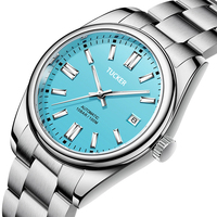 2025 nouvelle mode affaires hommes montres mécaniques 100M étanche sport plongée en acier inoxydable montre pour hommes