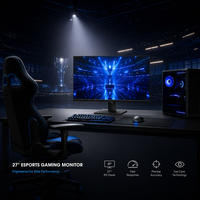 Monitor Gaming 27 Inci QHD 400Hz Panel IPS 2560x1440 Layar Ultra High Refresh Rate Produsen OEM ODM