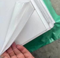 Feuille de plastique PETG transparente pour la fabrication d'affichages de vente au détail, thermoformage, taille et épaisseur personnalisées, usine OEM