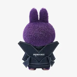 Original Legit Popmart LABUBU pronunciar WINGS of FORTUNE vinilo juguetes de peluche colgante bolsa de respaldo colgante llavero regalo presente - Product Image 4