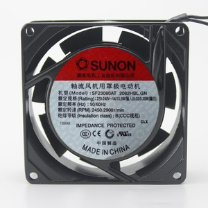 Stock <strong>Sf23080at</strong> 2082hbl.gn 8cm 8025 80mm 220v~230v Plc - Product Image 1