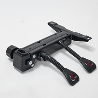 Module de levier triangulaire noir pour chaise de bureau, avec rail coulissant et bouton gauche, pour mécanisme RCL Lift Flex Stem