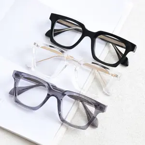 Tr90 Metal Mixed Large Eyeglass Frames Wholesale Eyeglasses Frames For Men 2024 Women Optical Frames Manufacturers In China