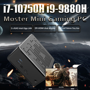 Chơi Game Máy Tính Core I9 10880H 9880H Win10 Pro DDR4 M.2 NVME SSD Dual BAND AC WIFI 4K Nhỏ Máy Tính Của Game Thủ - Product Image 3