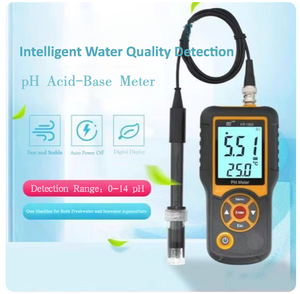 Pengukur <span class=keywords><strong>PH</strong></span> kualitas air Digital dengan baterai Lithium akurasi 0,05ph bahan ABS ODM kustomisasi garansi 1 tahun - Product Image 4