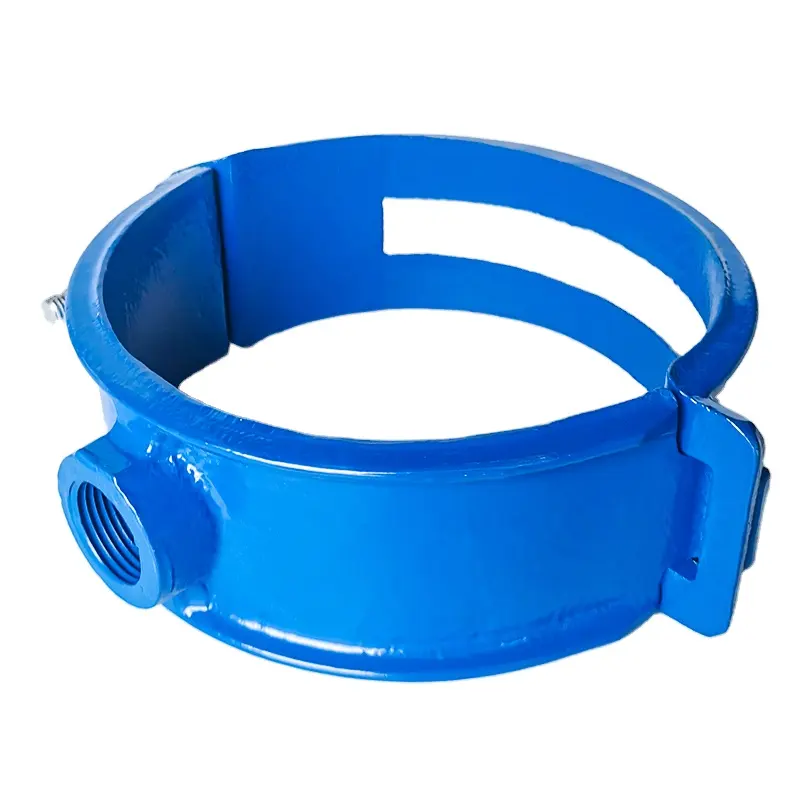 Cast iron support collar(clamp) for PVC pipe