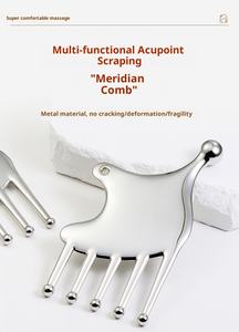 เครื่องนวดหน้า<span class=keywords><strong>ท</strong></span>ำจากโลหะสแตนเลสอเนกประสงค์แปรงหนังศีรษะแปรงสำหรับนวดหน้า<span class=keywords><strong>ท</strong></span>ำจากกระจกที่รองคอ - Product Image 4