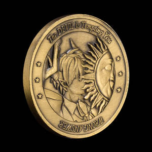 Angelo e demone gioco moneta <span class=keywords><strong>verità</strong></span> o osare medaglia creativa Souvenir giocattolo da collezione moneta per divertimento o regalo - Product Image 3
