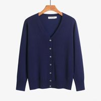 Damen Frühlingskleidung Pullover Übergröße Jacke Langarm Strickpullover Einfarbig Schlichte Elegante Strickjacke