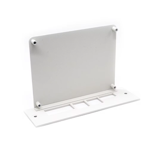 Supports en <span class=keywords><strong>acier</strong></span> revêtus de poudre blanche en forme de L personnalisés OEM pour l'<span class=keywords><strong>assemblage</strong></span> électronique de composants de montage de circuits imprimés-Fabrication de tôles - Product Image 6