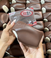 Jouet Squishy en Mousse PU à Remontée Lente en Forme de Chocolat Brut Hachimi Lava, Jouet Anti-Stress à Presser, Vente en Gros