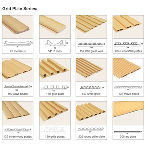 <span class=keywords><strong>Prefab</strong></span> WPC hợp chất tấm Tường cho nhà sang trọng bền chịu nhiệt PVCs cho phòng khách hội trường công viên bệnh viện với gỗ trang trí - Product Image 5