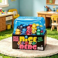 Cubes de haute qualité de 8,5 cm, Star Bucks McDonald's Squeeze Toy Nerds Gummy Clusters Cubes, cadeaux d'Halloween et de Noël, Nee Cubes