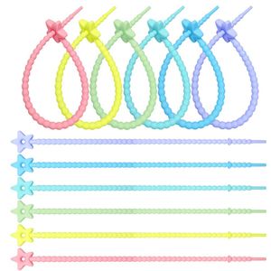 พวงกุญแจซิลิโคนรูปดาวมาการอง 22 ซม. จี้ห้อยกระเป๋า DIY สายรัดซิลิโคน - Product Image 4