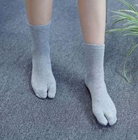 Cmax Fashion – chaussettes à 2 doigts unisexe en coton, tricotées sur mesure