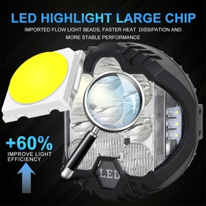 ไฟส่องข้างแบบ LED ขนาด 5 นิ้ว สีขาวเหลือง สำหรับรถออฟโรด รถแทรกเตอร์ ลดราคาพิเศษ - Product Image 6