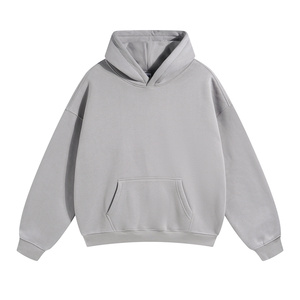FLOWORA Vente en gros de sweat-shirts en polaire grande taille, sweat-shirt à capuche multicolores, design personnalisé DTG, sans fermeture éclair, sweat-shirt à capuche pour homme - Product Image 5