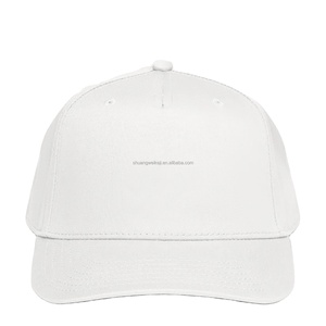 Customized 100% Cotton Baseball Hat Oversize Baseball <b>Cap</b> Adjustable US Size <b>Flat</b> Brim Baseball <b>Cap</b> with Embroidered logo - Product Image 1