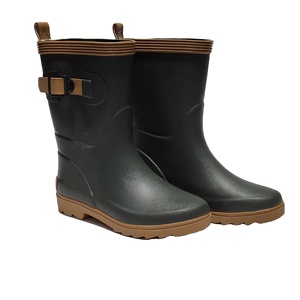 Mignonnes bottes <span class=keywords><strong>de</strong></span> <span class=keywords><strong>pluie</strong></span> imperméables pour enfants Bottes en caoutchouc antidérapantes à quantité minimale <span class=keywords><strong>de</strong></span> commande basse pour enfants pour garçons - Product Image 2