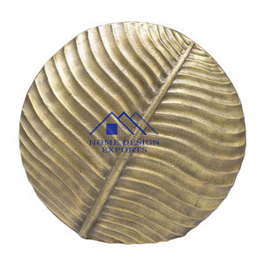 Floreros decorativos para el hogar de la sala de estar para el hogar, hoteles y restaurantes, jarrones de suelo de trompeta de oro antiguo de aluminio - Product Image 3