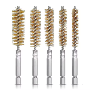 Filo di rame/acciaio inox a buon mercato filo tubo intrecciato spazzole per la pulizia fori per tubi di varie dimensioni spazzola di alta qualità - Product Image 1