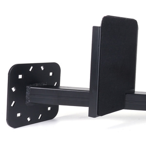 Marine Boat Handle Three <b>Step</b> Footboard With Towing Safety <b>Bar</b> Non Slip Surface For Yacht Retrofit Upgrade Iron Material - Product Image 4